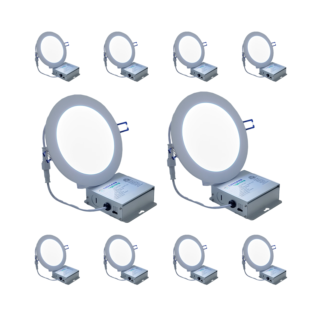 "3'' ROUND Down LED Lights Volt (V):100-130V Watt (W):9W CCT:3000K-4000K-5000K  DIMMABLE Lumen (Lm):550 B.A:120° Avg.Life (hrs):30000 CRI:>80 Ceiling Cut-out (mm):D90"