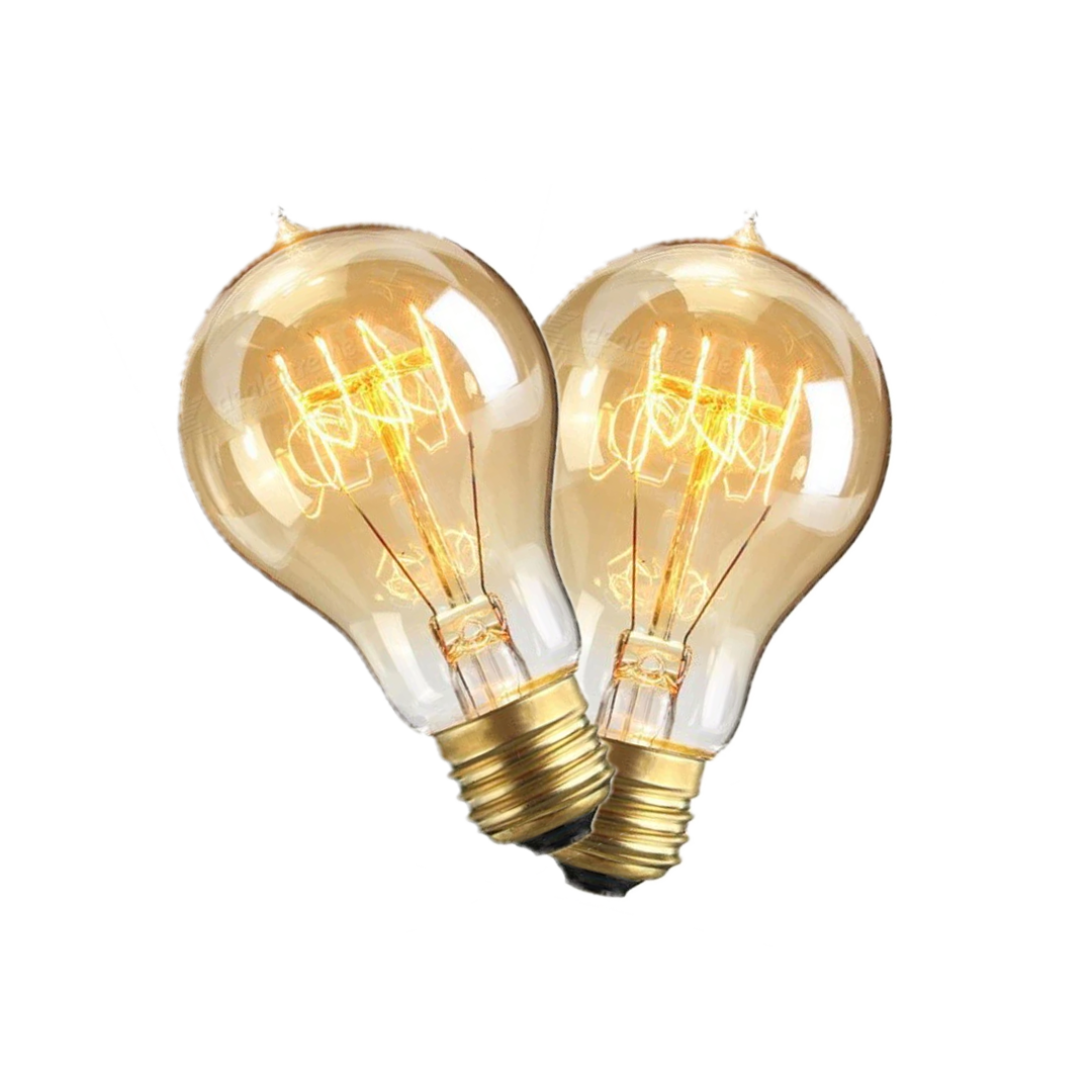 4W A19 LED Filament Bulb – Dimmable, Warm Glow, 210 Lumens