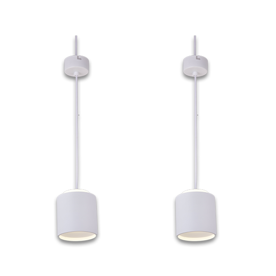 Up/Down Series - Round 12W Hanging - Built-in LED - Turn on Up, Down or Both with One Control, 12W/4000K Down Light, 4W/ 3000K Up Light