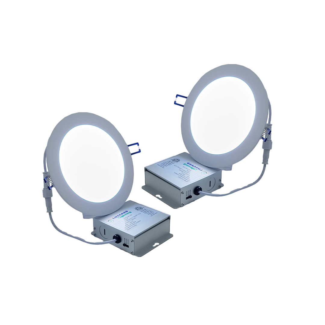 "6'' ROUND Down LED Light Volt (V):100-130V Watt (W):15W CCT:3000K-4000K-5000K DIMMABLE Lumen (Lm):1050 B.A:120° Avg.Life (hrs):30000 CRI:>80 Ceiling Cut-out (mm):D157"