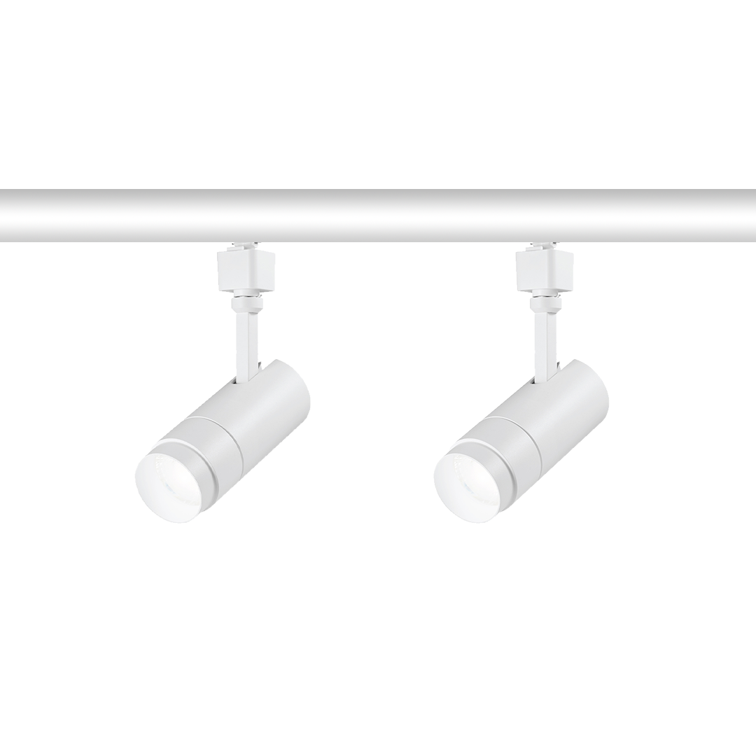 Brilliance Series - Track Light 15W, 100-277V, 3-Wire US Standard, 1350  Lumens, 4000K and Track Dimmable WHITE