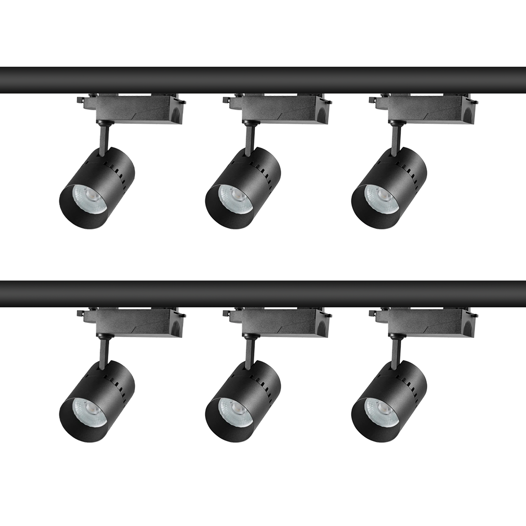 Radiance Series - Track Light 35W, 110V, 3-Wire US Standard, 3150 Lumens, 4000K and Track Dimmable