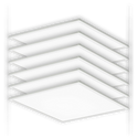 Panneau LED Rond 22W 4000K - Lumière Blanc Neutre, Design Slim, économie D'énergie, Garantie 5 Ans - 10