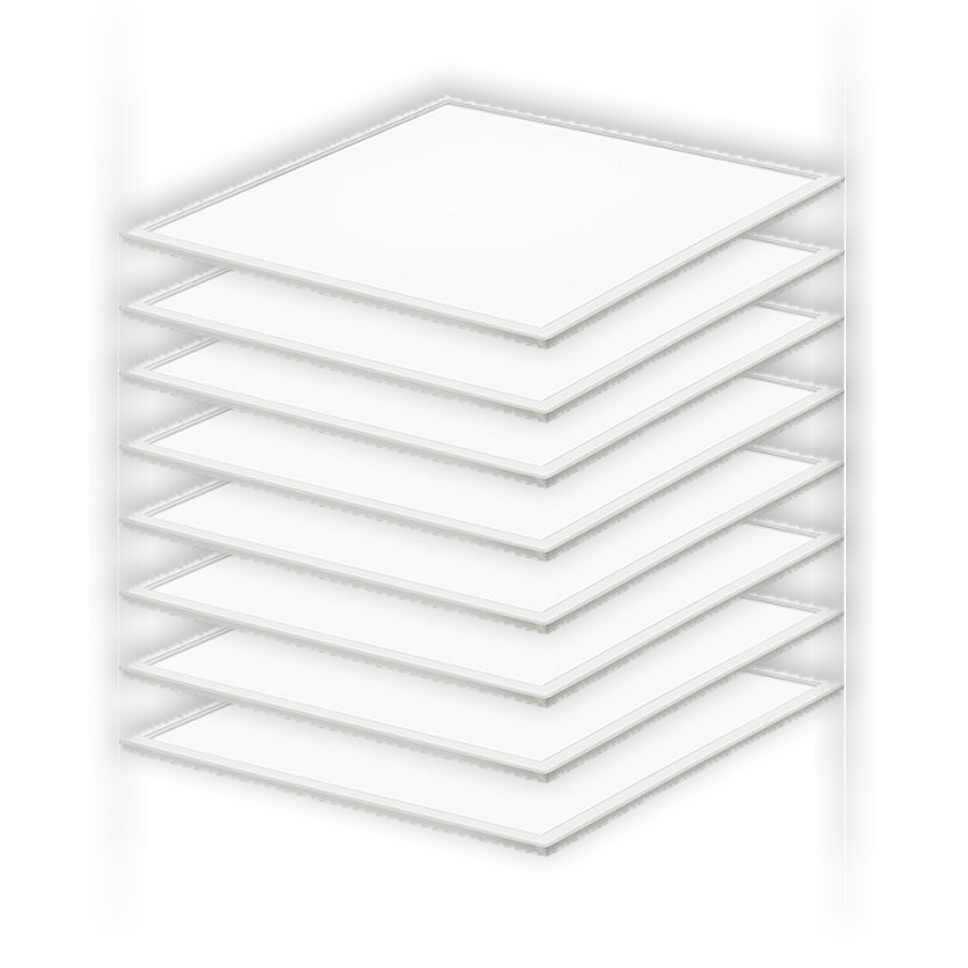 PANEL LIGHT 2'x2'  Volt:100-277 Watt:40 4000K DIM Lumen:5000 CRI:>80 PF:>0.10