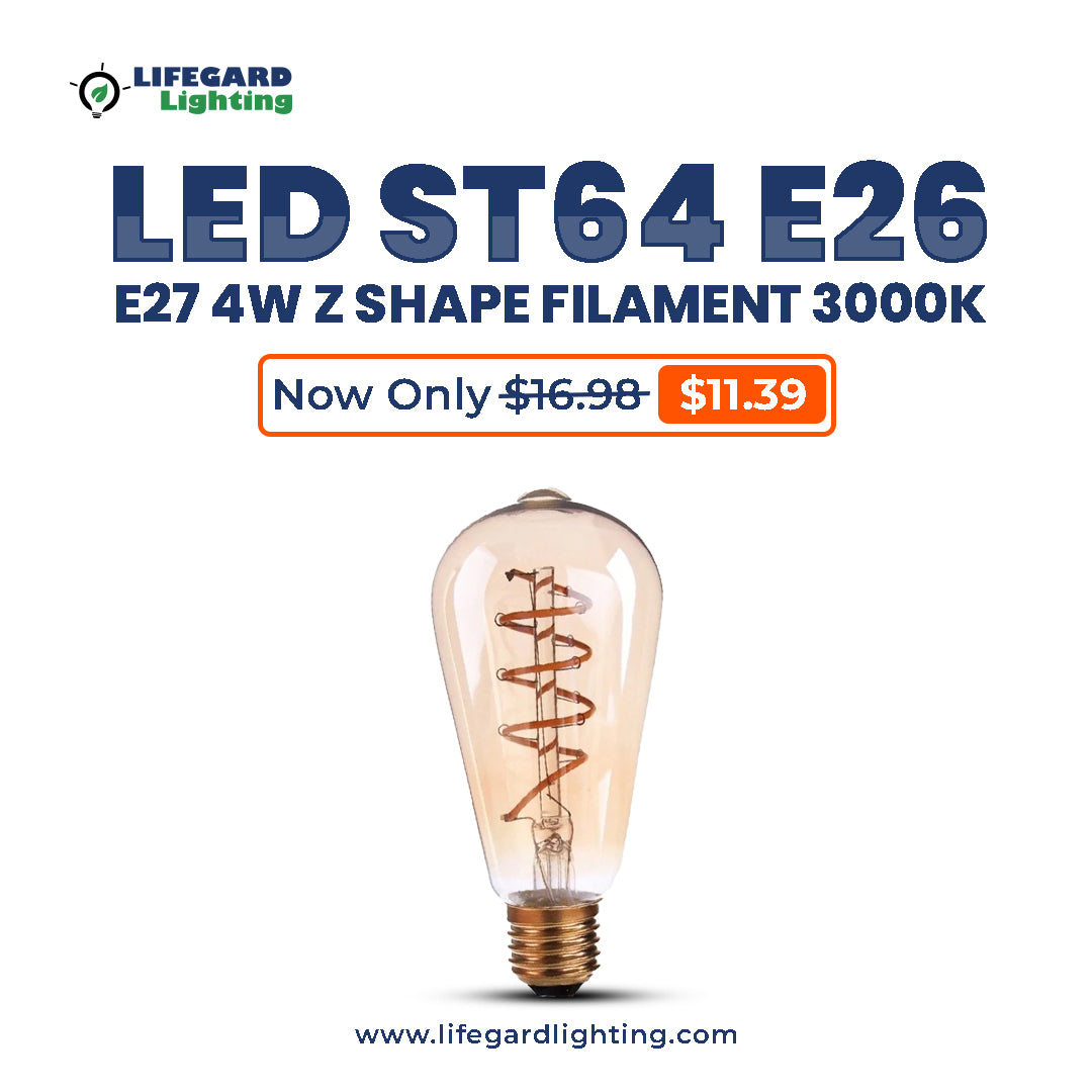 LED Bulb Z Shape Filament