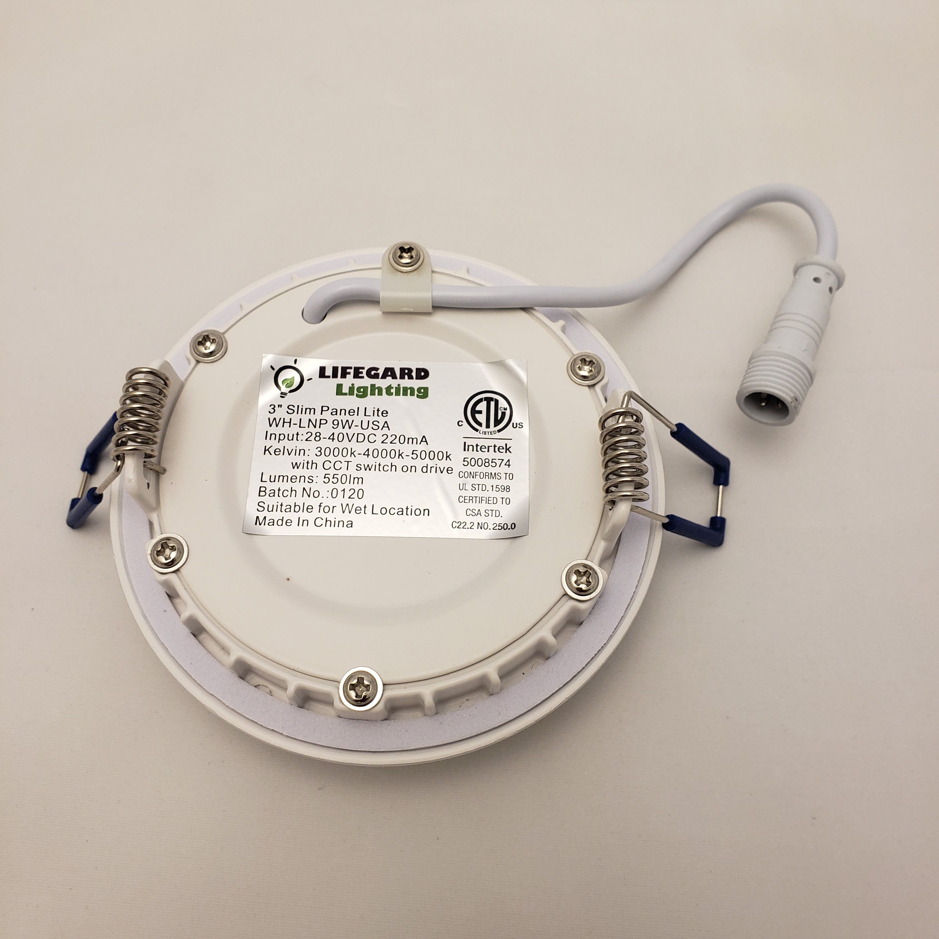 3'' ROUND Dimmable LED Recessed Light