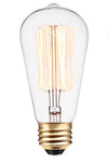 ST64 HAIRPIN STYLE CLEAR Incandescent Filament Light Bulb 2200K D:64MM L:146MM