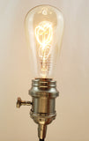 ST64 HAIRPIN STYLE CLEAR HEART SHAPED Incandescent Filament Light Bulb 2200K CLEAR D:64MM L:146MM