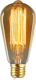ST58 E26/E27 60W HAIRPIN STYLE AMBER Incandescent Filament Light Bulb 2200K AMBER D:58MM L:131MM