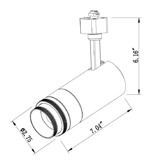 Luminous Series - Track Light with Adjustable Beam Control